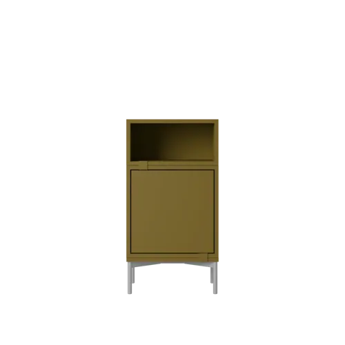 Stacked Storage System Bedside Table