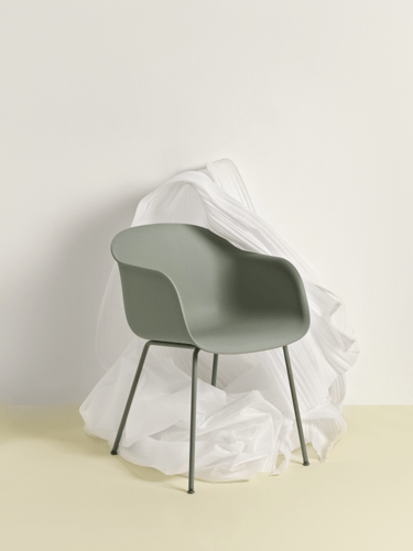 Fiber Armchair Tube Base
