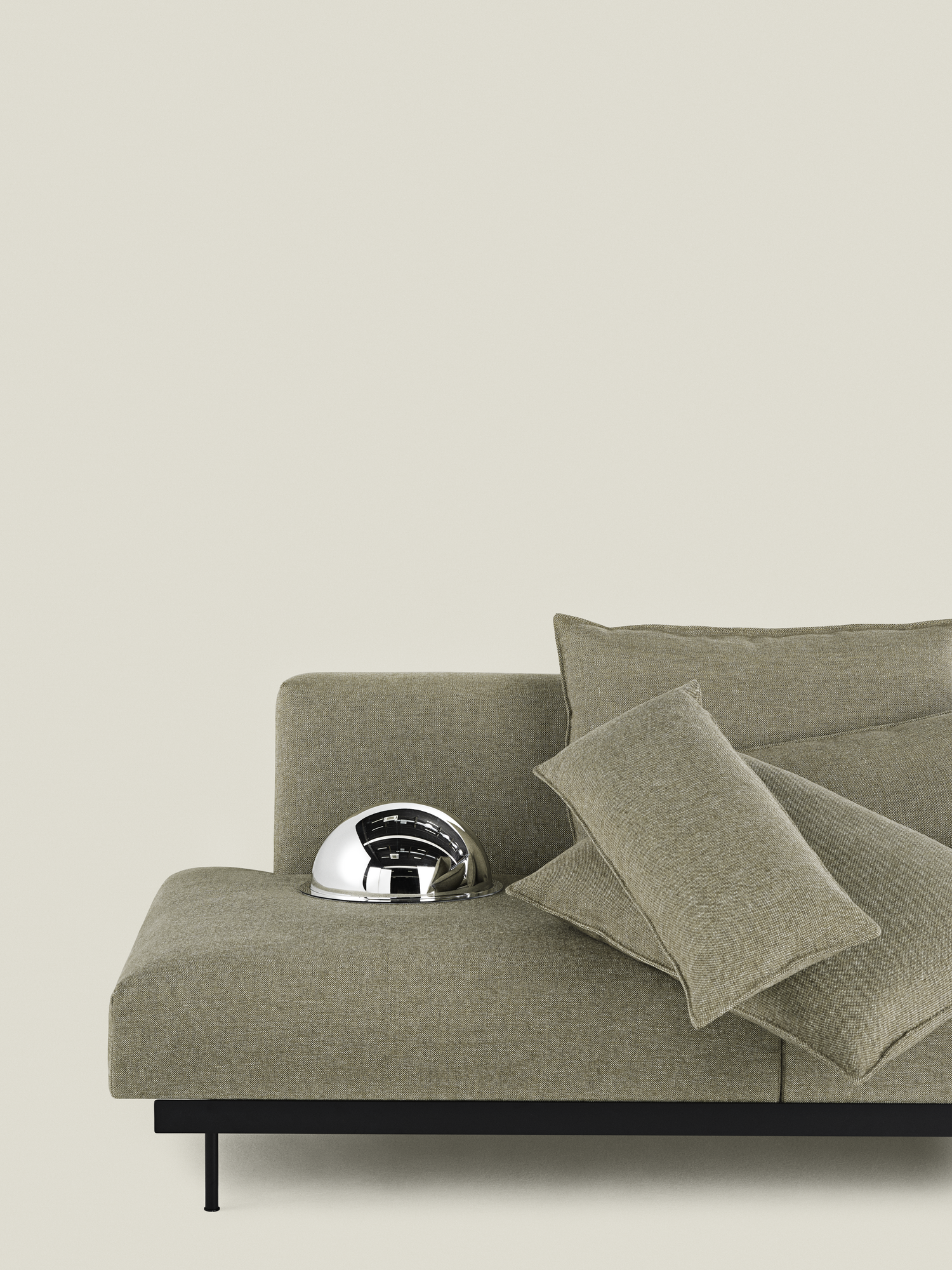 In Situ Modular Sofa in Clay 15