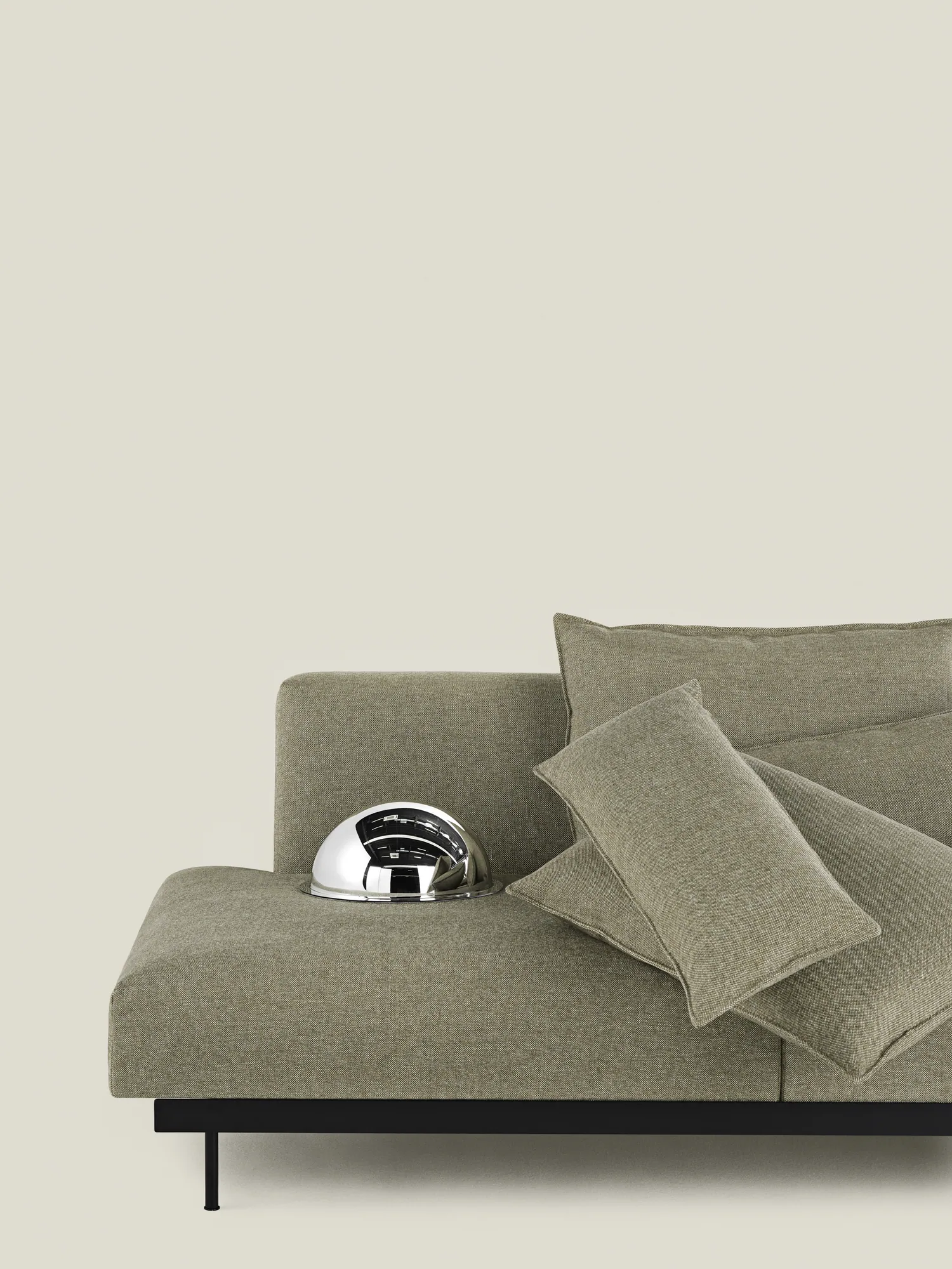In Situ Modular Sofa in Clay 15