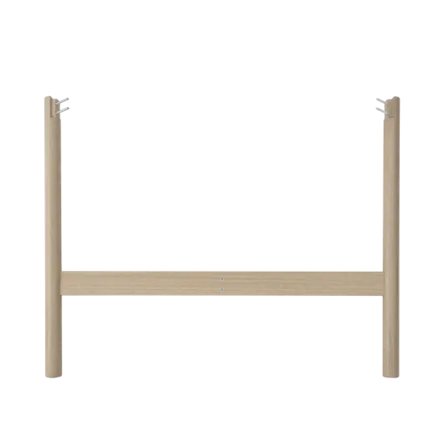 Linear System High Table Connecting Legs H95 cm in Oak
