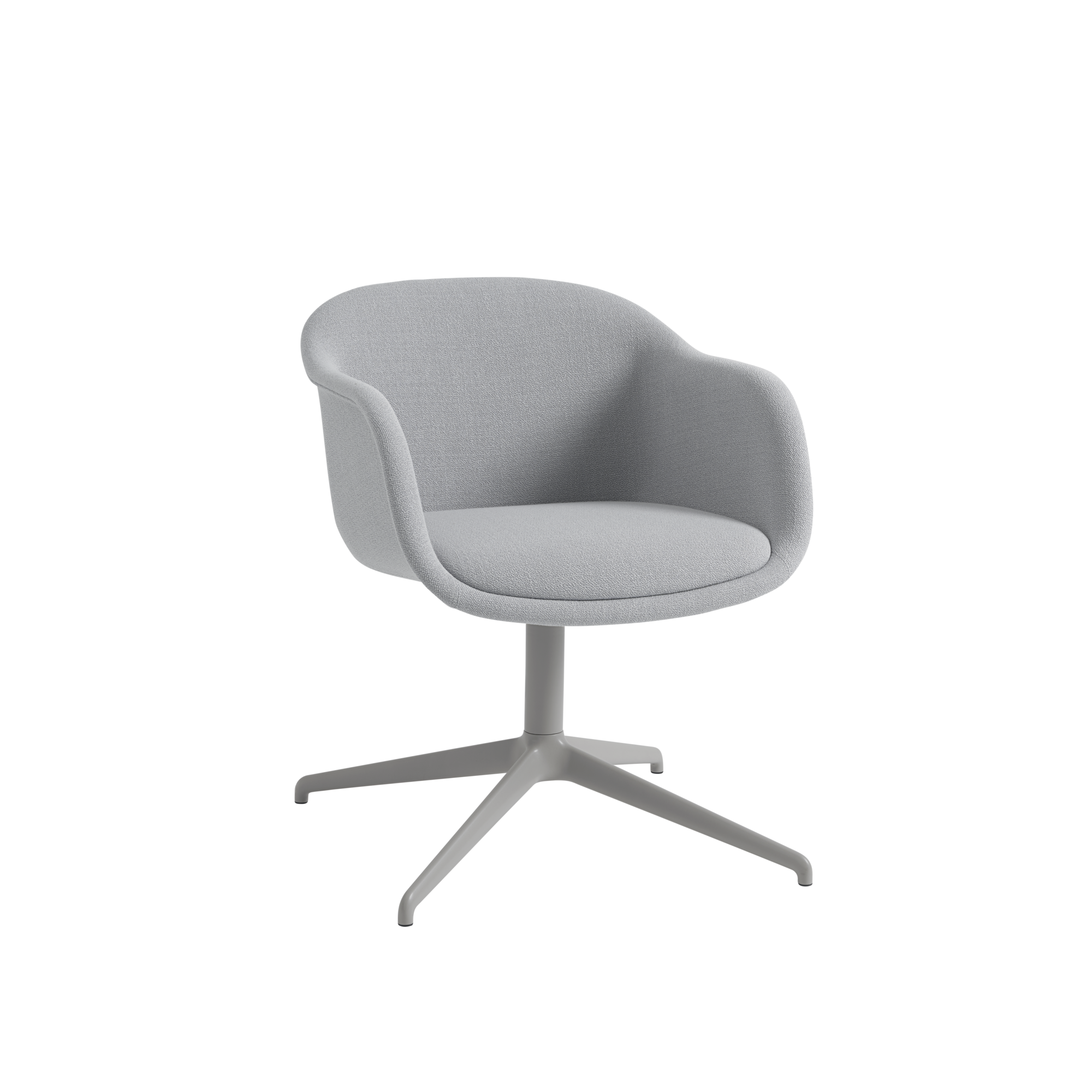 Fiber Conference Armchair Swivel Base