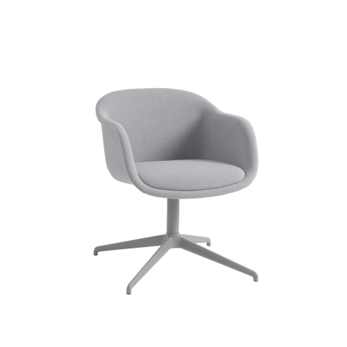 Fiber Conference Armchair Swivel Base