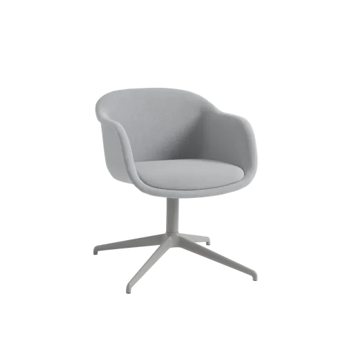 Fiber Conference Armchair Swivel Base