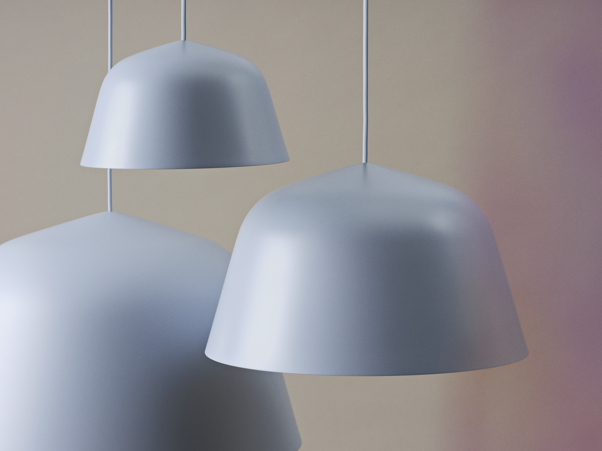 Ambit Pendant Lamp in Light Blue