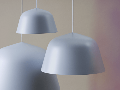 Ambit Pendant Lamp in Light Blue