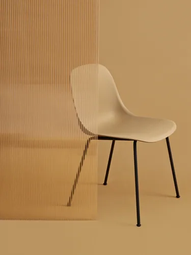 Fiber Side Chair Tube Base