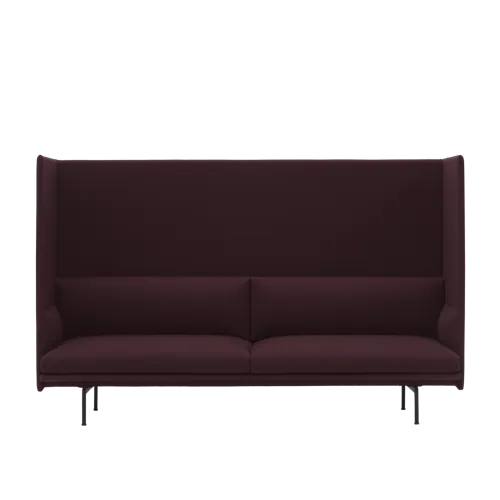 Outline Highback Sofa 120 3-Seater