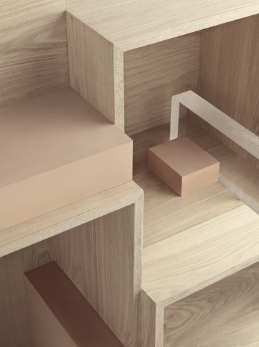 Stacked Storage System Modules w. Backboard