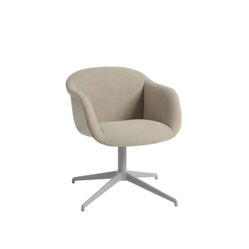 Fiber Soft Armchair Swivel Base