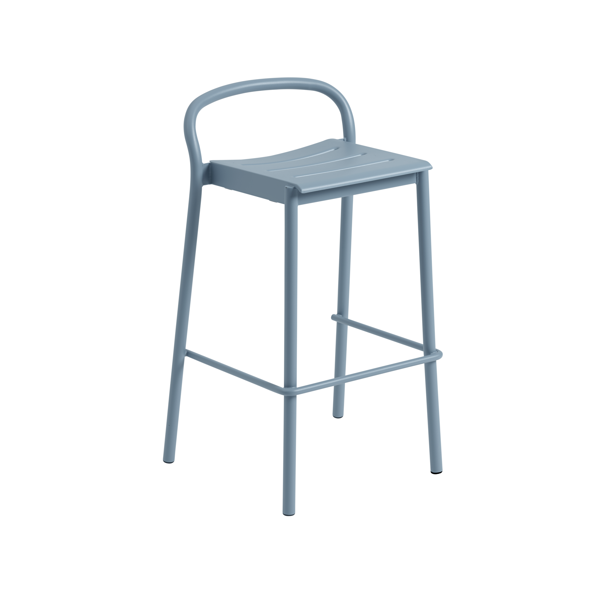Linear Steel Bar Stool 75 cm / 29.5"