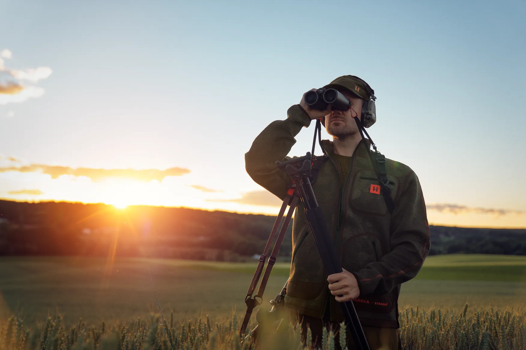 Jacheta reversibilă camuflaj-maro