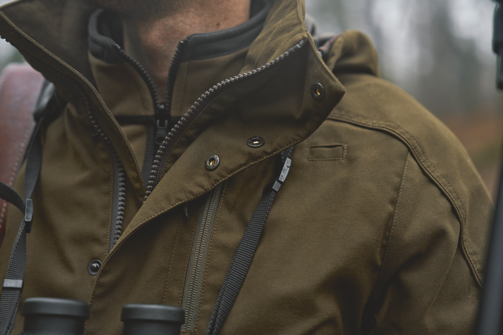 Veste Softshell Homme Chasse Randonnée - Imperméable, Coupe-vent, Légère, Avec Poches Multiples, Style Aventurier - 9