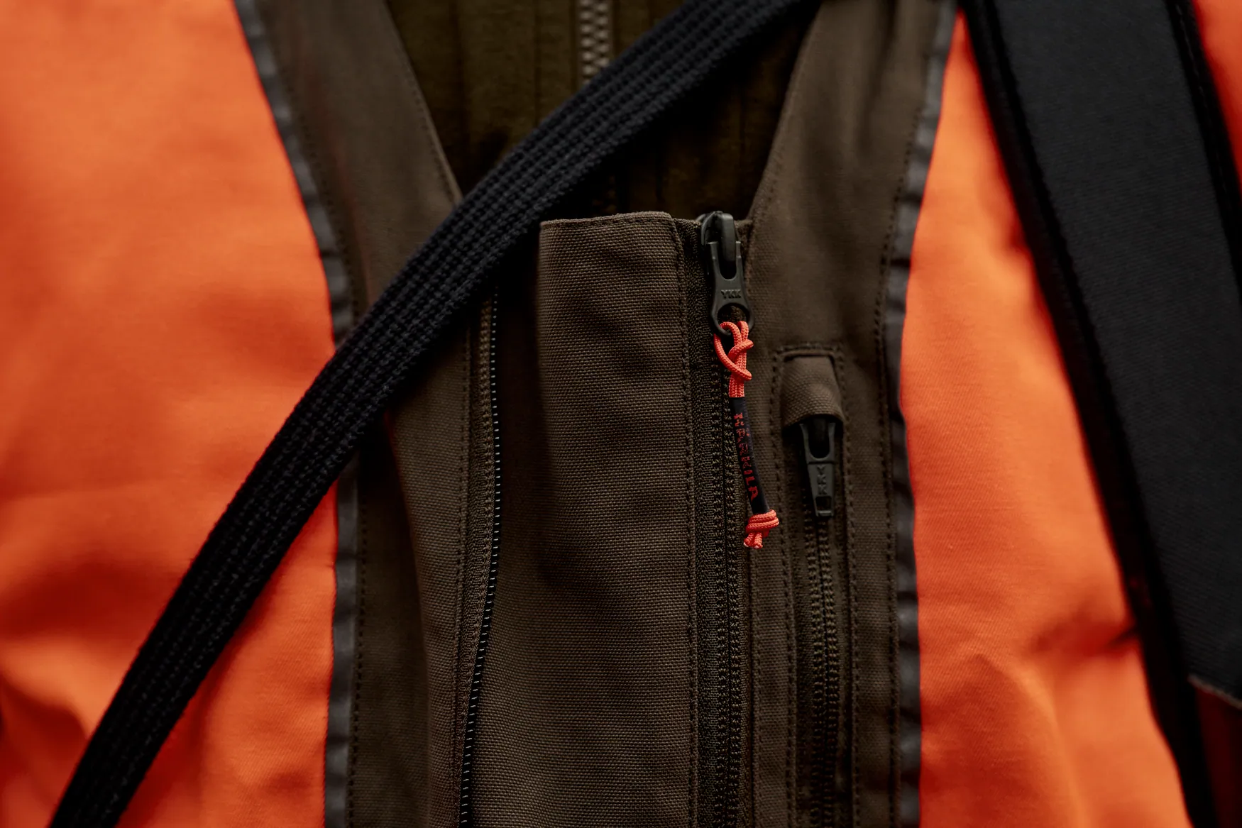 23AW HERILL \"WOOD CHOPPER‘S VEST\" 3 Half Vest