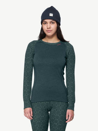 Devold - Duo Active Merino 205 Ulltrøye Dame - Large - Grønn