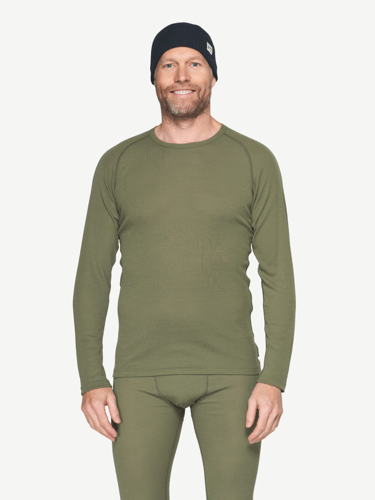 Devold - Adventure Merino 190 Ulltrøye Herre - Medium - Grønn