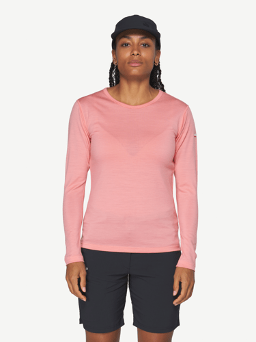 Devold - Breeze Plus Merino 200 Ulltrøye Dame - Medium - Rosa