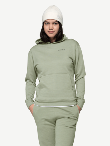 Devold - Everyday Hoodie Dame - Medium - Grønn