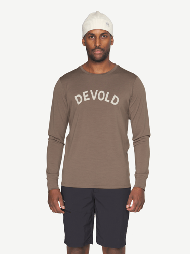 Devold - Classic Legacy Long Sleeves Herre - Medium - Brun