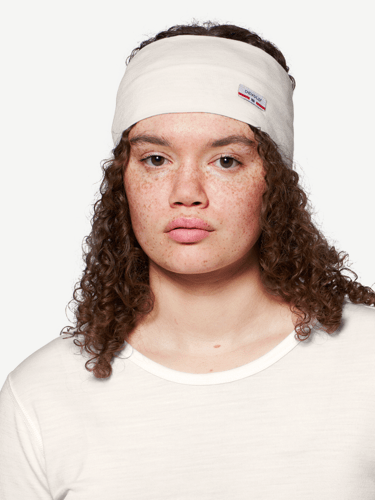 Devold - Breeze Plus Merino 200 Headband - Medium - Hvit