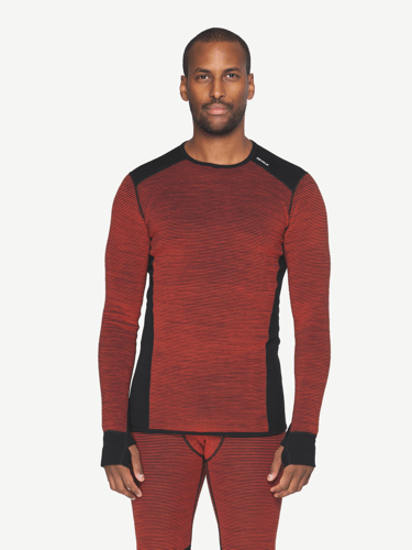 Devold - Reverso Merino Ulltrøye Herre - Large - Oransje