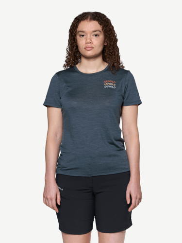 Devold - Active Legacy T-skjorte Dame - Large - Blå