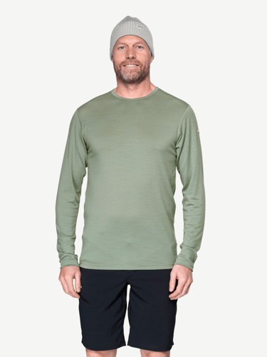 Devold - Breeze Plus Merino 200 Ulltrøye Herre - Medium - Grønn