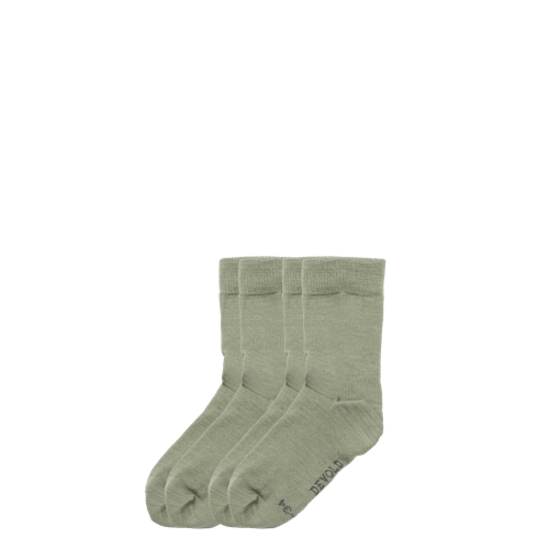 Devold - Daily Merino Light Sokk 2-pack Barn - Size 28-30 - Gr&oslash;nn