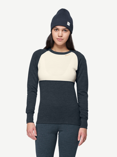 Devold - Expedition Merino Silk Ulltrøye Dame - Medium - Blå