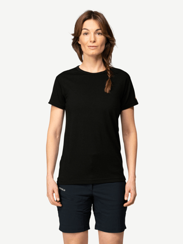Devold - Breeze Plus Merino 200 T-skjorte Dame - Large - Svart