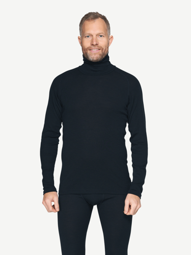 Devold - Adventure Merino 190 High Neck Herre - Medium - Blå