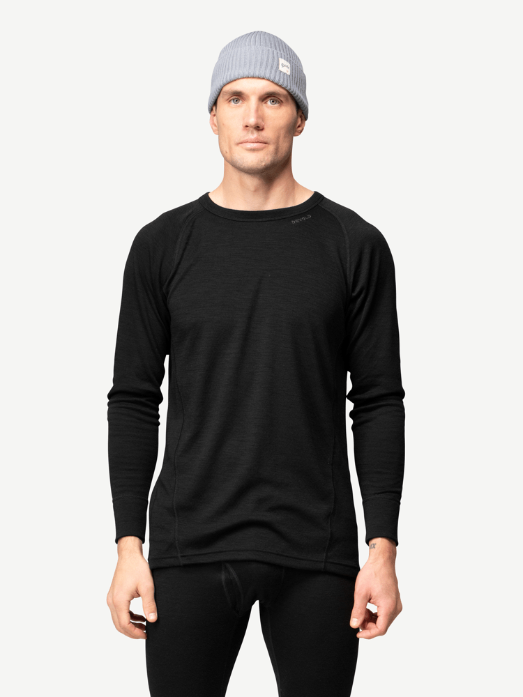 Devold - Duo Active Merino 205 Ulltrøye Herre - Large - Svart