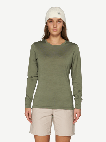 Devold - Classic Long Sleeve Dame - Medium - Grønn