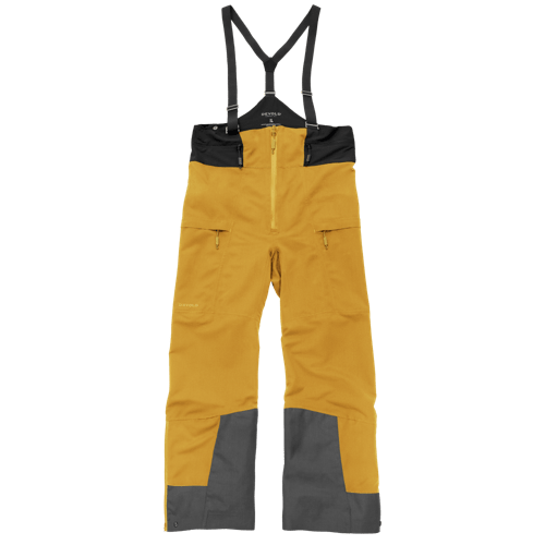 Devold - Trollkyrkja Wool Shell Bib Pants Herre - Large - Gul