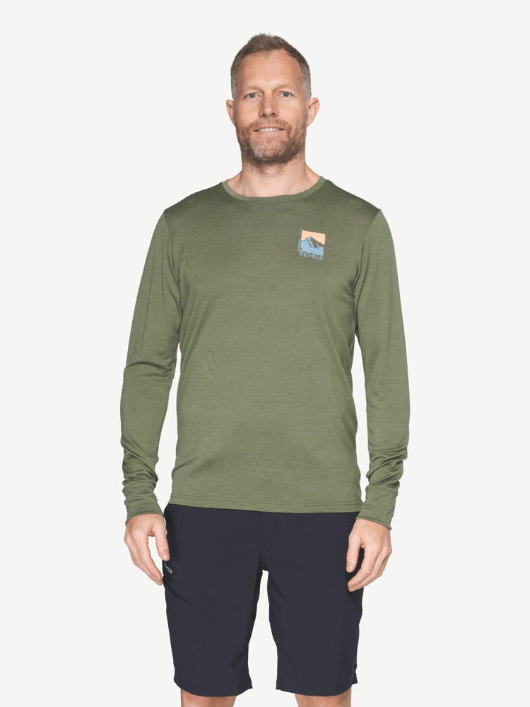 Devold - Classic Summit Long Sleeves Herre - XL - Grønn