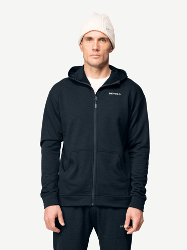 Devold - Everyday Zip Hoodie Herre - Large - Blå