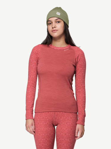 Devold - Duo Active Merino 205 Ulltrøye Dame - Large - Rød