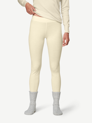 Devold - Expedition Merino Silk Stilongs Dame - Medium - Hvit