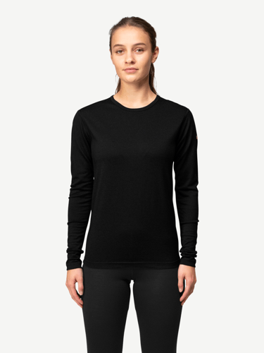 Devold - Breeze Plus Merino 200 Ulltrøye Dame - Large - Svart