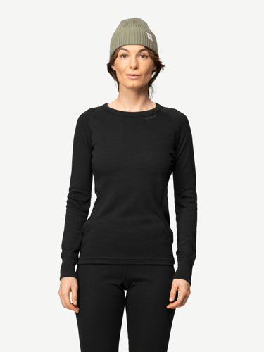 Devold - Duo Active Merino 205 Ulltrøye Dame - Medium - Svart