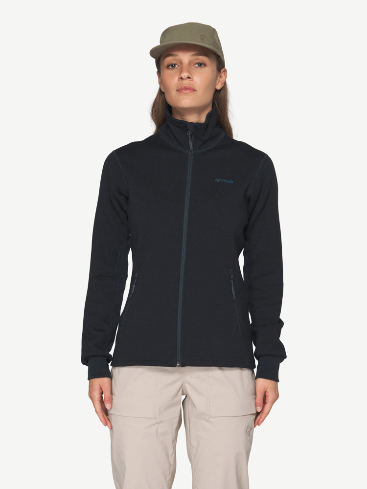 Devold - Thermo Wool Jakke Dame - Large - Blå