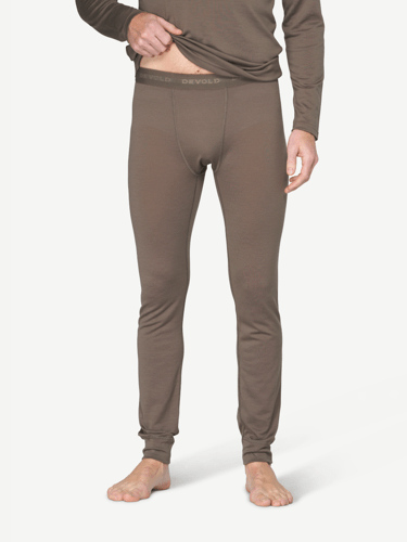 Devold - Breeze Merino 150 Stilongs Herre - Medium - Brun