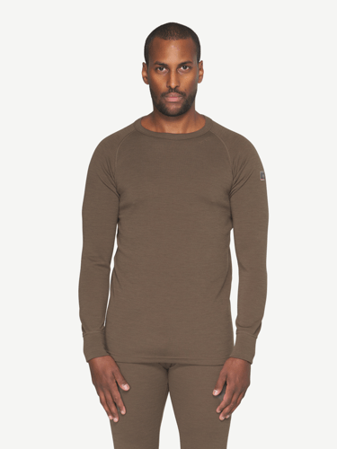 Devold - Expedition Merino 235 Ulltrøye Herre - Medium - Brun