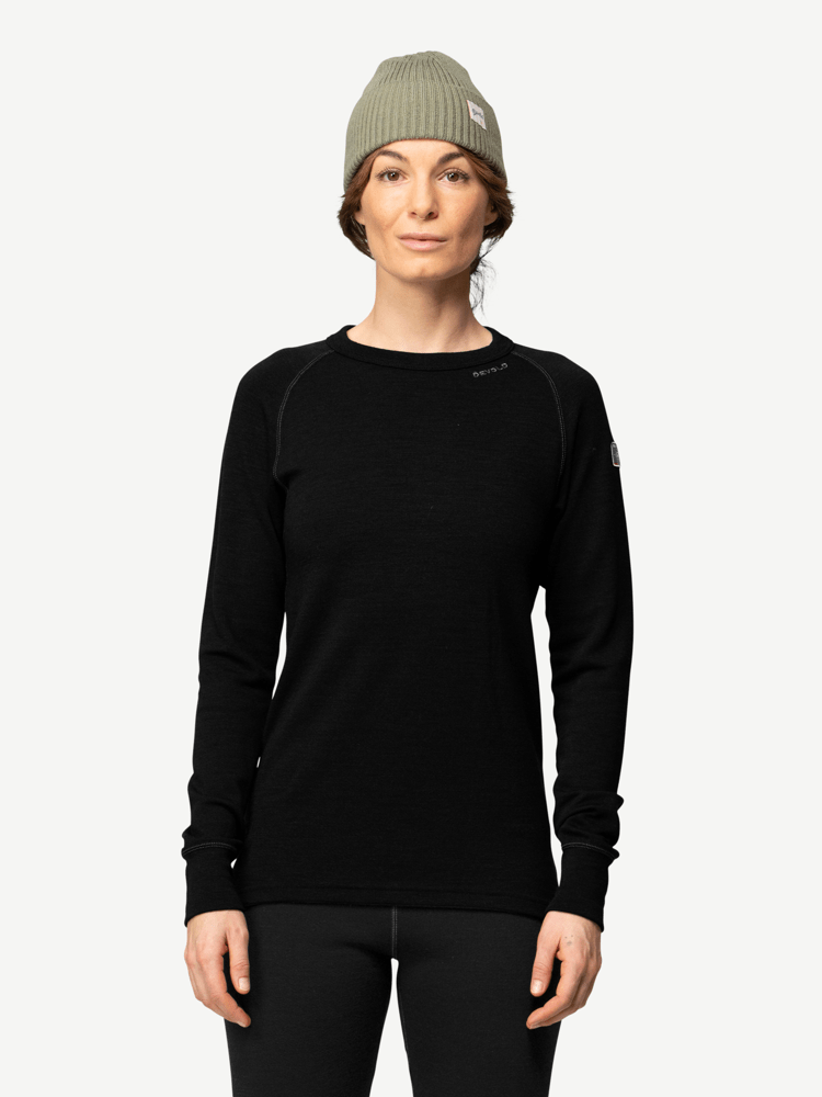 Devold - Expedition Merino 235 Ulltrøye Dame - Medium - Svart
