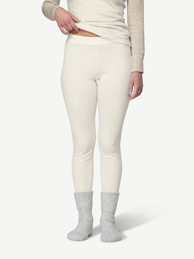 Devold - Duo Active Merino 205 Stilongs Dame - Large - Hvit