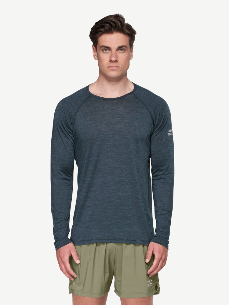 Devold - Endurance Merino 130 Ulltrøye Herre - Medium - Blå