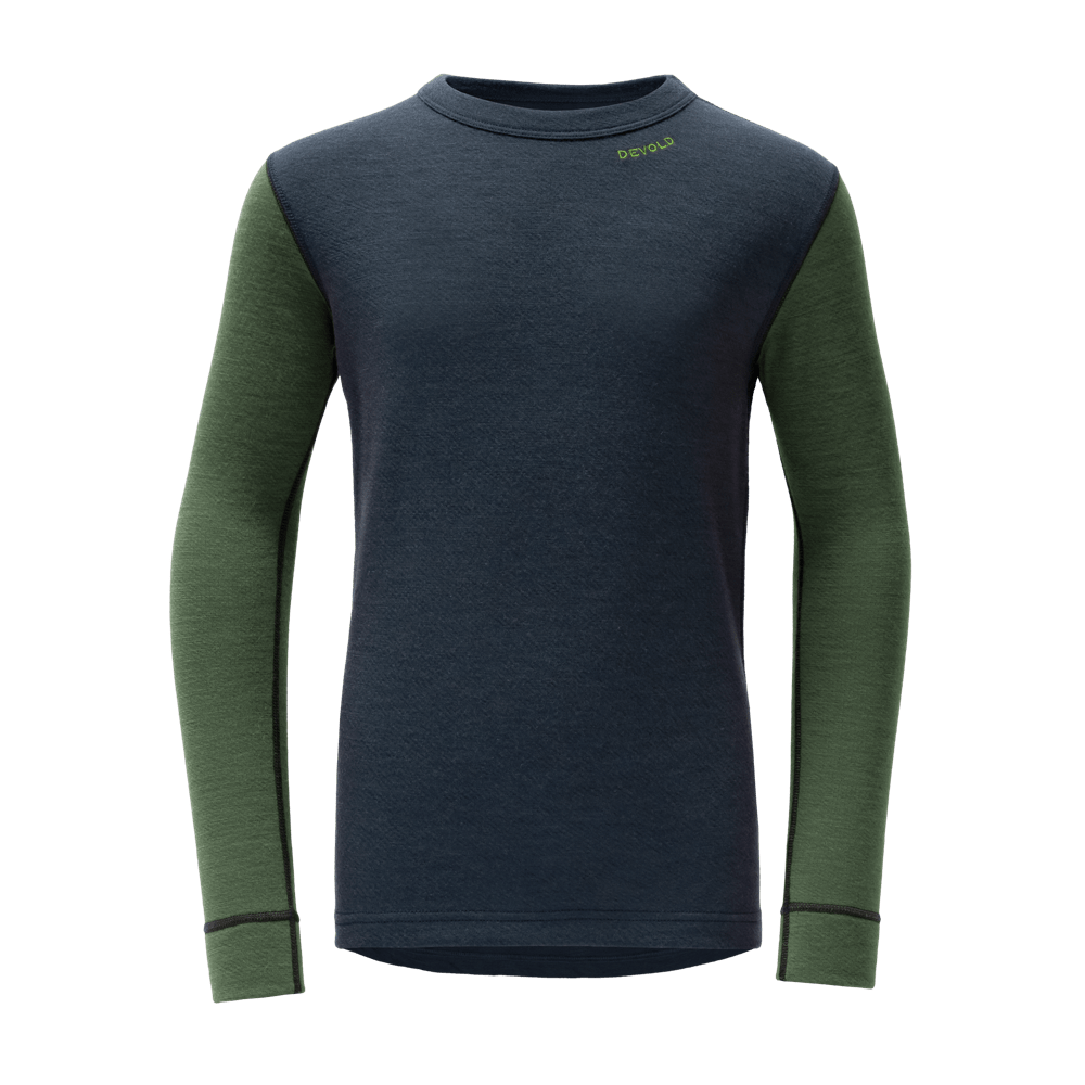 Devold - Expedition Merino Ulltrøye Junior - Size 14 - Blå