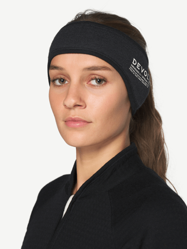 Devold - Endurance Merino Headband - Medium - Grå