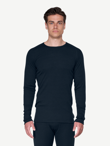 Devold - Lauparen Merino 190 Base Ulltrøye Herre - Medium - Blå