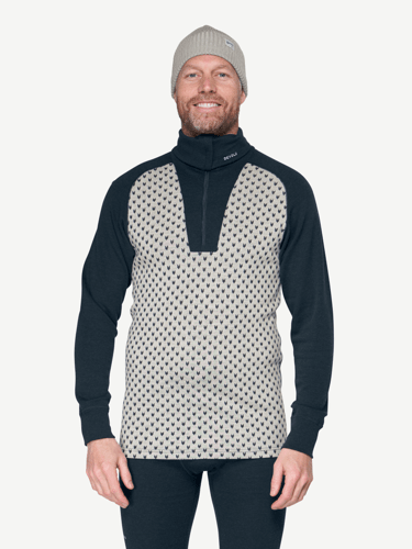 Devold - Signature Merino 230 Zip Herre - Large - Hvit